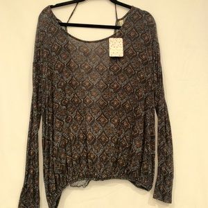 NWT Free People Backless Top